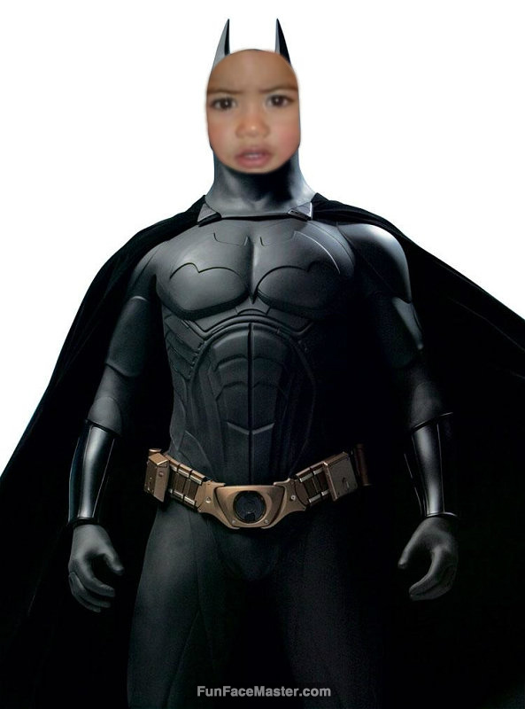 fff - Use Batman Template- Put your face in fun photo